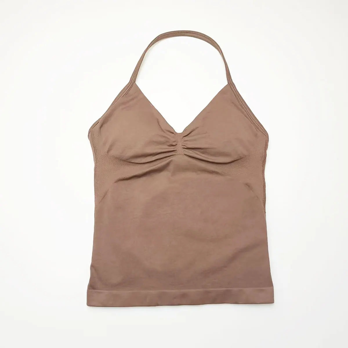 NCLAGEN Impact Longline Strappy Top Sports Yoga Vest Underwear Women's Fitness Top Gym Beautiful Back Bra Running Workout Halter - Tasawoq