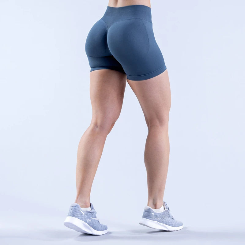 Gym Impact Running Shorts Scrunch Butt Shorts Women Biker Cycling Shorts Seamless Leggings Sexy Athletic Yoga Shorts - Tasawoq