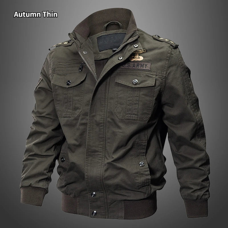 Thicker Warm Down Jackets Men Winter Coats Balck Casual Winter Jackets High Quality Male Multi-pocket Cargo Jackets And Coats - Tasawoq