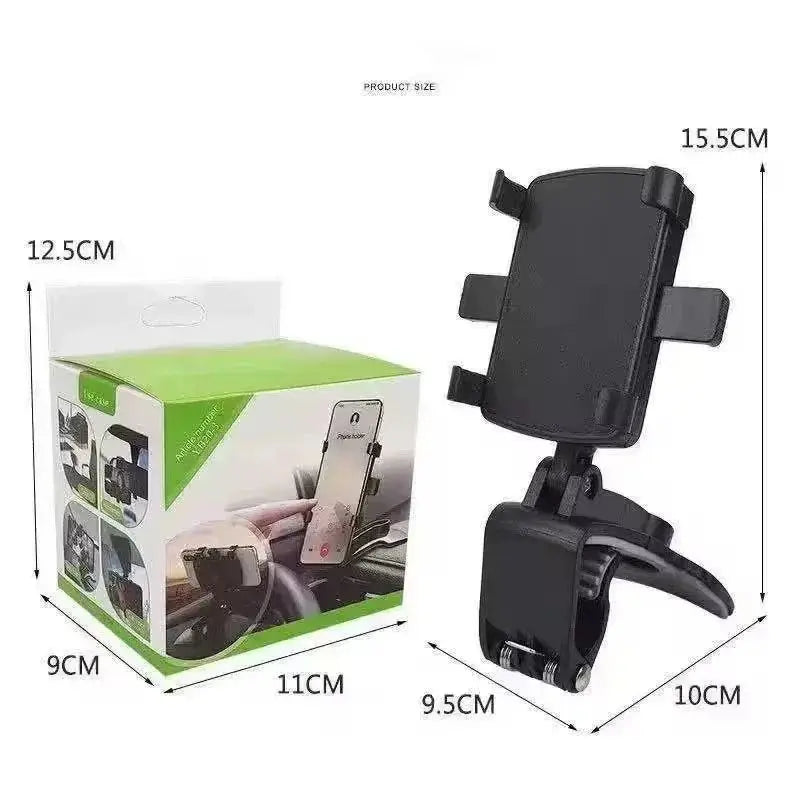 Universal Car Phone Holder Stand Dashboard Car Clip Mount GPS Bracket Car Mobile Phone Support in Car For iPhone Xiaomi huawei
