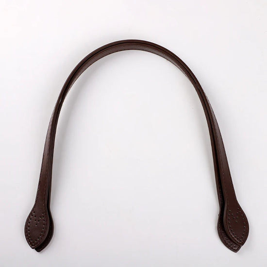 2Pcs 60cm PU Leather Bag Handle Shoulder Bag Strap Replacement Handbag Belt Straps DIY For DIY Women Handmade Bag Accessories - Tasawoq