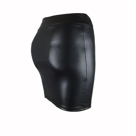 Women Summer Mini Skirts High-waist Slim Fittness Hip Pencil Skirts Vintage Bodycon Skirt Sexy Clubwear Ladies Office Clothing - Tasawoq