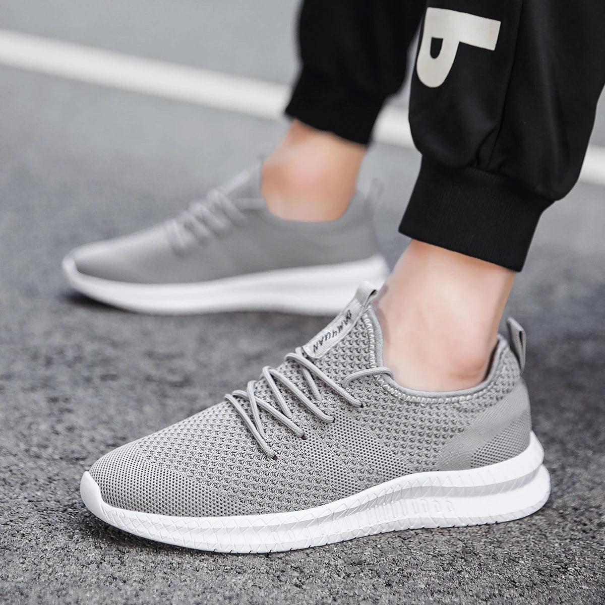 2022 Shoes for Men High Quality Male Sneakers Breathable Fashion Gym Casual Light Walking Plus Size Footwear Zapatillas Hombre - Tasawoq