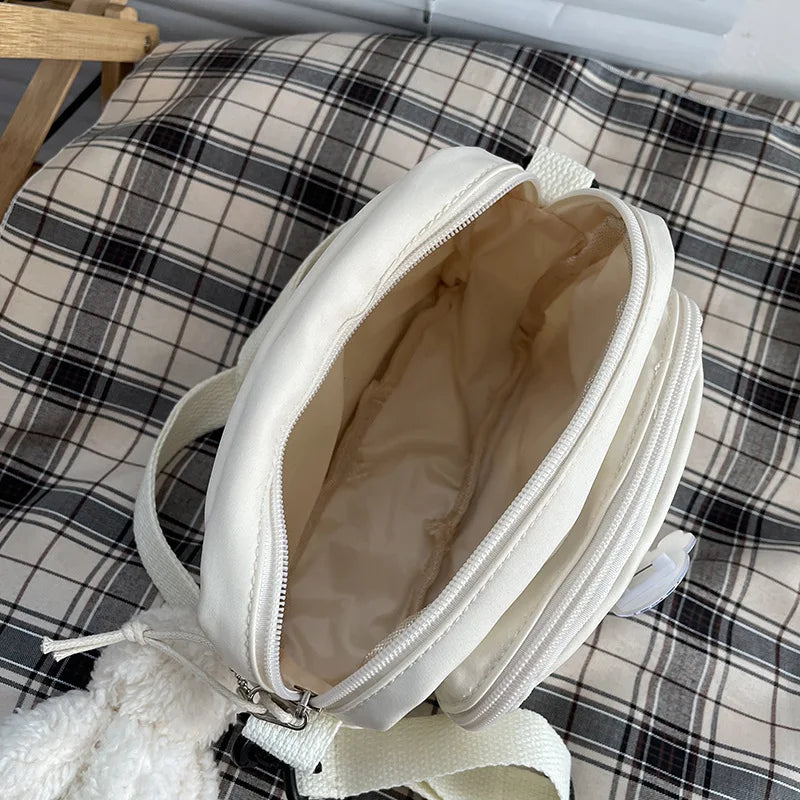 New Kawaii Bag Girls 2025 New JK Transparent Bag Small Crossbody Bag For Women Purses and Handbags Shoulder Bag Itabag Bolso - Tasawoq