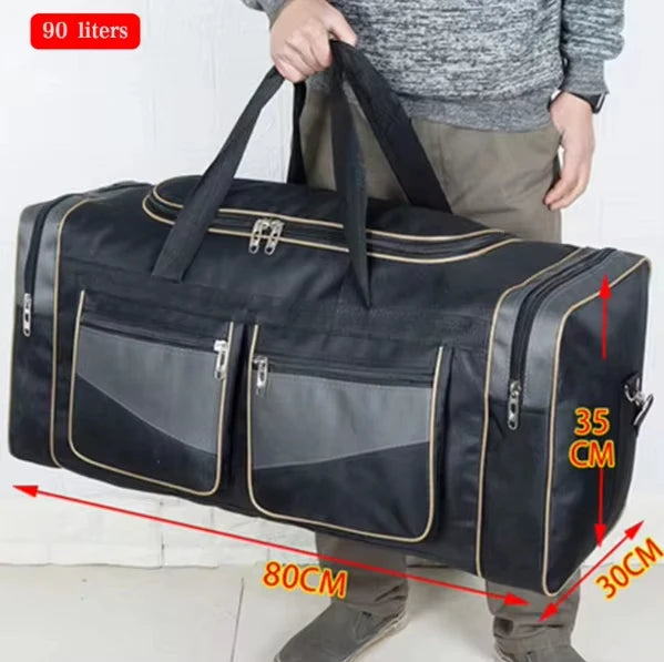 Luggage Travel Bag Gym Fitness Handbags for Women Men Outdoor Sports Shoulder Large Storage Duffel Training Long Distance Bag - Tasawoq
