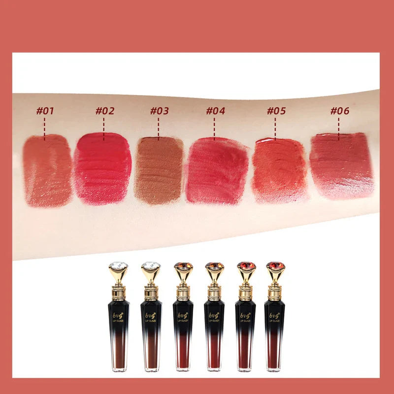 Lip Gloss Durable Moisturizing Waterproof Non-fading Non-stick Cup Color Durable Velvet Matte Lip Gloss Cosmetics For Women - Tasawoq