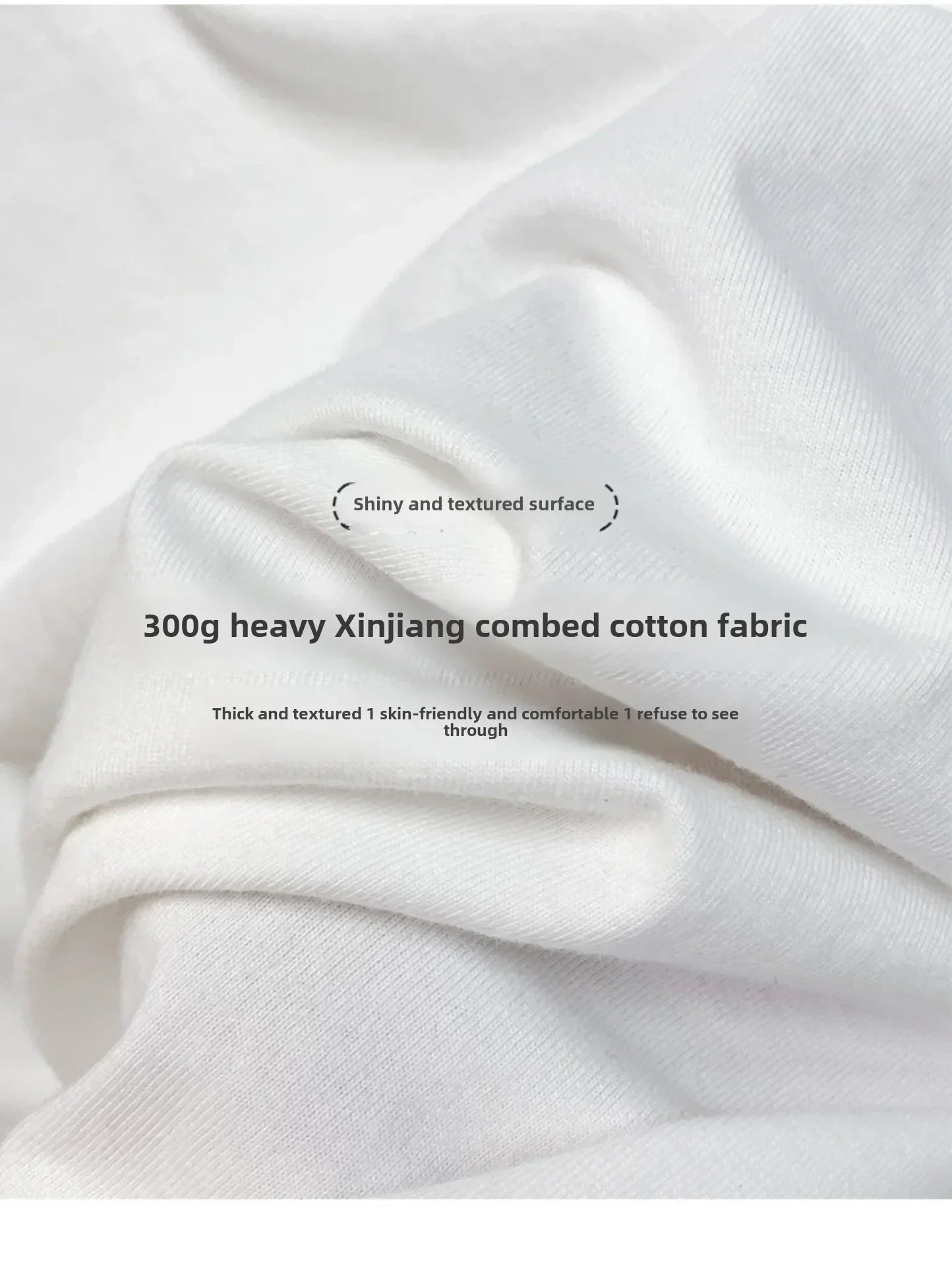 Summer Cotton Heavy Duty 300grams American Pure Cotton Short Sleeves T-shirt Men Casual Base Top Oversized T Shirt - Tasawoq