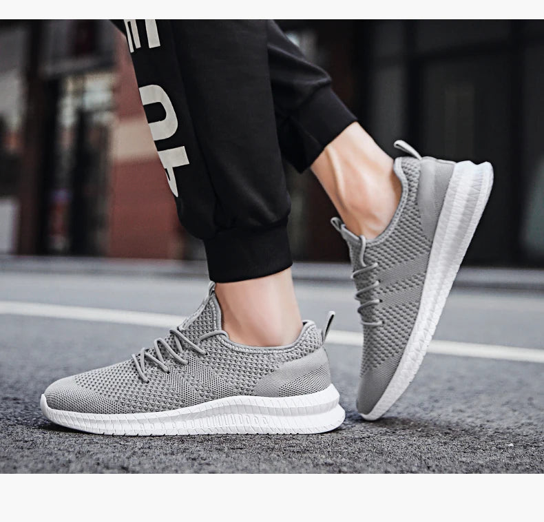 2022 Shoes for Men High Quality Male Sneakers Breathable Fashion Gym Casual Light Walking Plus Size Footwear Zapatillas Hombre - Tasawoq