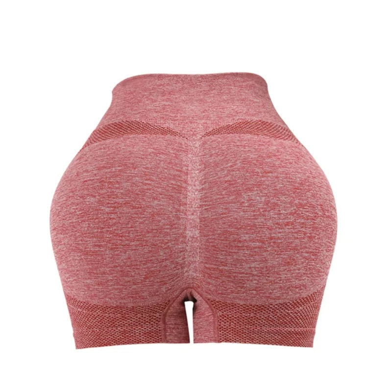 Women Yoga Shorts High Waist Workout Shorts Fitness Yoga Lift Butt Fitness Ladies Yoga Gym Running Short Pants Sportswear - Tasawoq