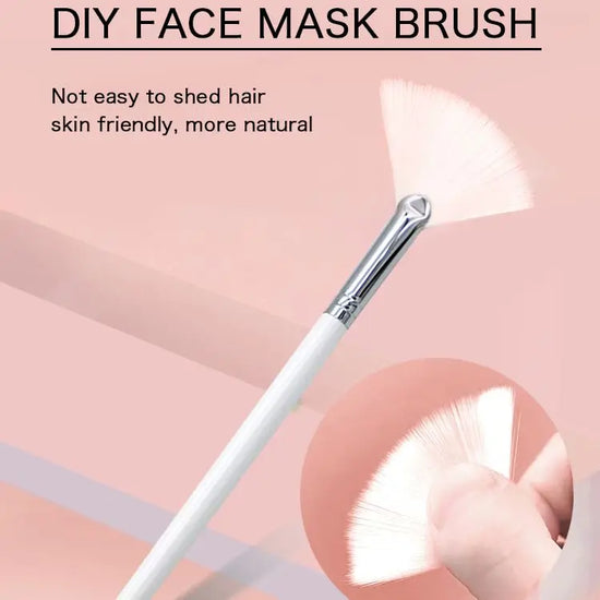 Fireflies DIY Face Mask Brush Set Soft Applicator Brushes Makeup Tools Includes Soft Fan Facial Brushes Acid Applicator Brush - Tasawoq