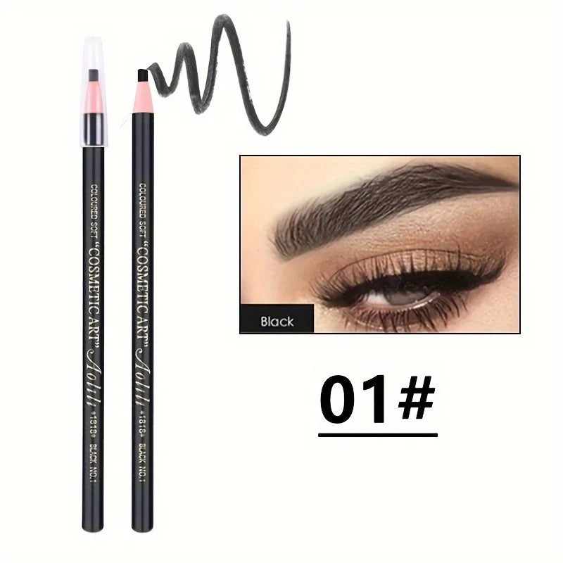 Tear Off Pull Line Eyebrow Pencil, Not Sharpen Need Eyebrow Pencil, Natural Color Rendering, Sweat Proof And Smudge Proof Eyebro - Tasawoq