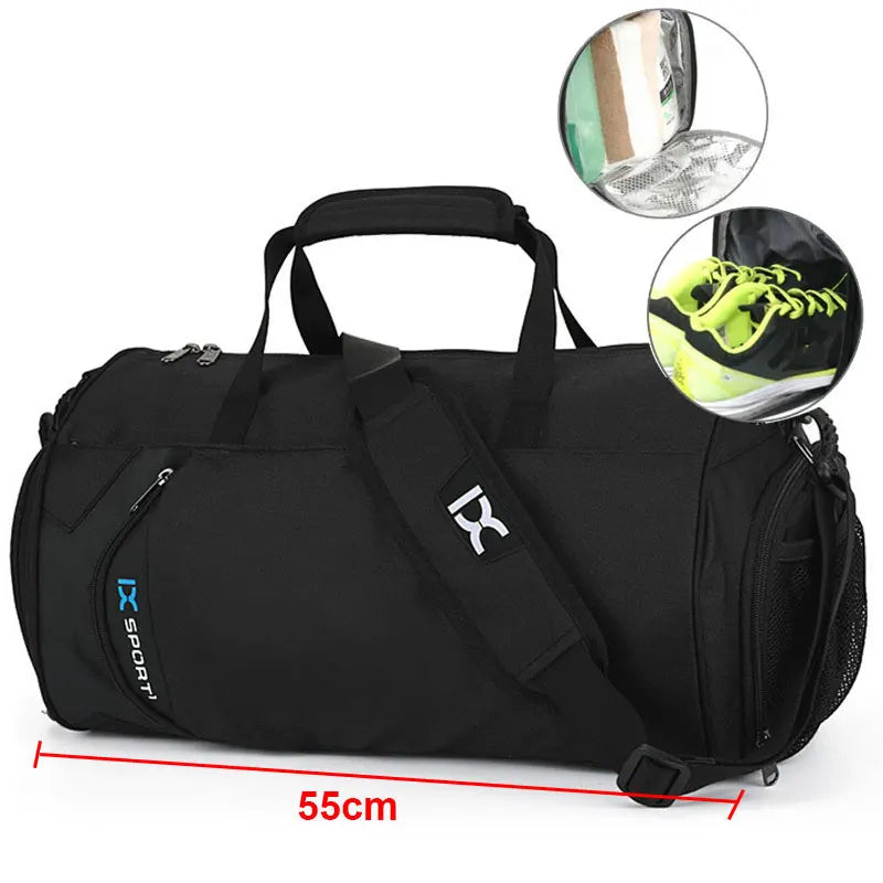 Men Gym Bag Dry Wet For Yoga Women Training Tas Travel Sac De Sport Outdoor Swim Women Shoes Fitness Weekender Shoulder Handbags - Tasawoq