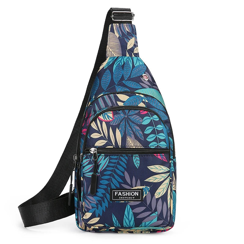 Breast Bag, Trendy And Versatile For Women, Large Capacity Single Shoulder Crossbody Bag, Outdoor Leisure And Simple Backpac - Tasawoq