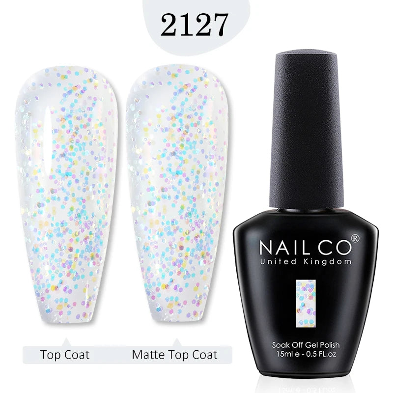 NAILCO Red Colors Series 15ML Nail Gel Polish Nail Supplies Semi Permanent For Nail Art Manicure Soak Off LED UV Hybrid Varnish - Tasawoq