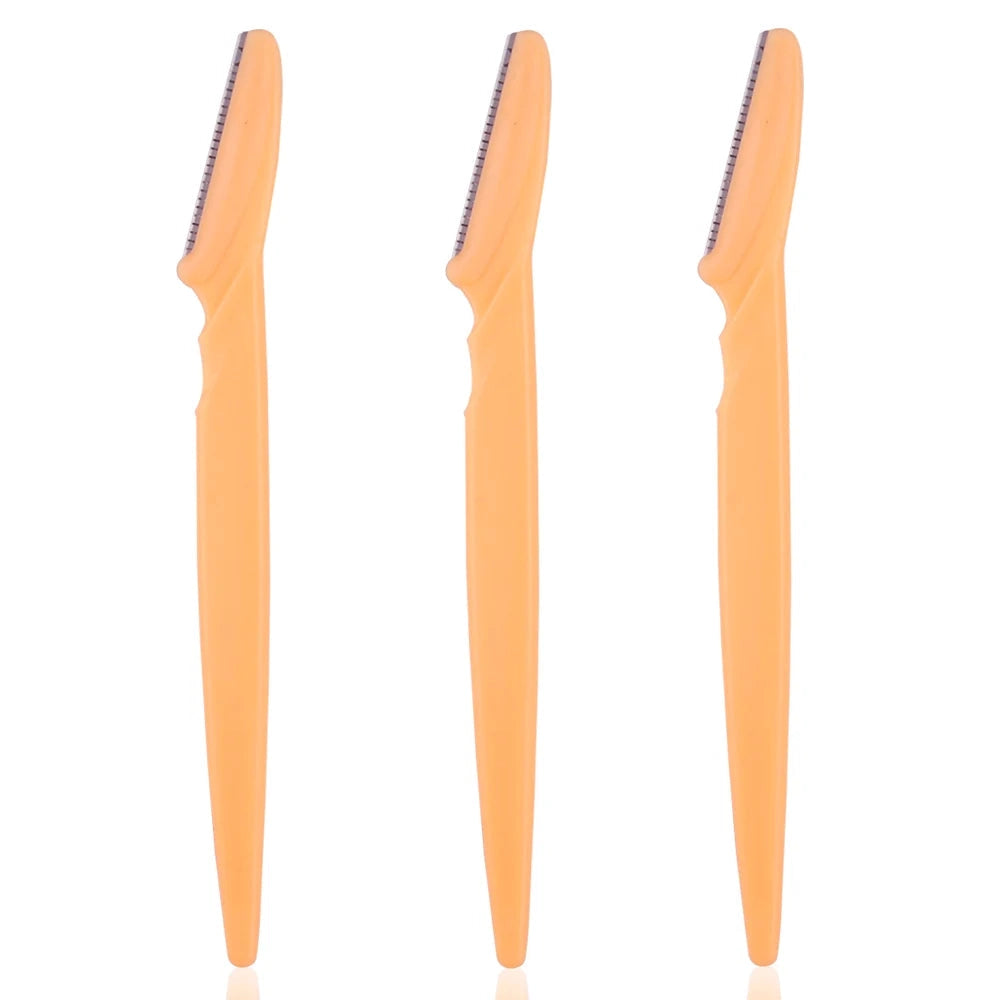 3/4/10Pcs Eyebrow Trimmer Face Blade Shaver Portable Eye Brow Epilation Hair Removal Safety Eyebrow Cutting Woman Makeup Tools - Tasawoq