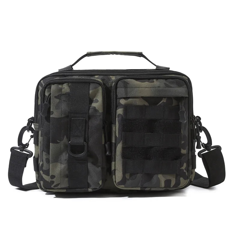 Trekking Tactical Handbags Shoulder Bag Camping for Man Hiking Travel Climbing Fishing Sling Crossbody Outdoor Weekend Molle Bag - Tasawoq