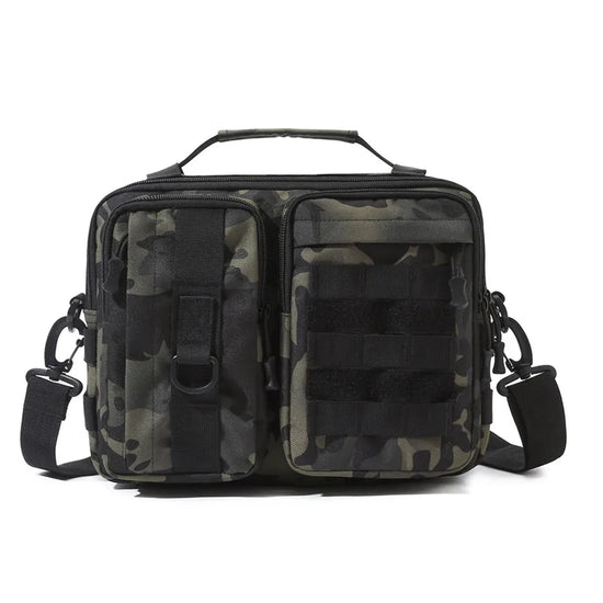 Trekking Tactical Handbags Shoulder Bag Camping for Man Hiking Travel Climbing Fishing Sling Crossbody Outdoor Weekend Molle Bag - Tasawoq