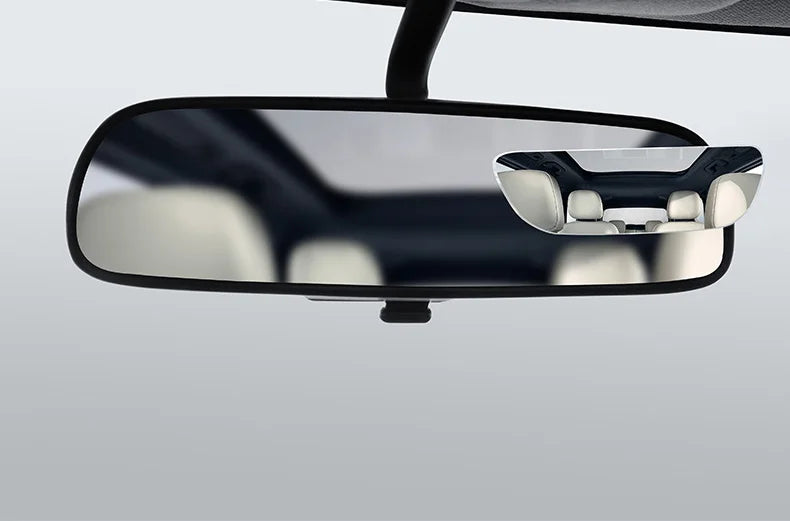 2PCS 360 Degree Adjustable Angle HD Glass Blind Spot Mirrors Car Rearview Mirrors Frameless Wide-angle Rearview Auxiliary Mirror