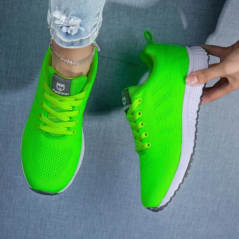 Running Shoes for Women Breathable Casual Sneakers Luxury Brand Sport Shoes Summer Fashion Light Basketball Tenis Walking Shoes - Tasawoq