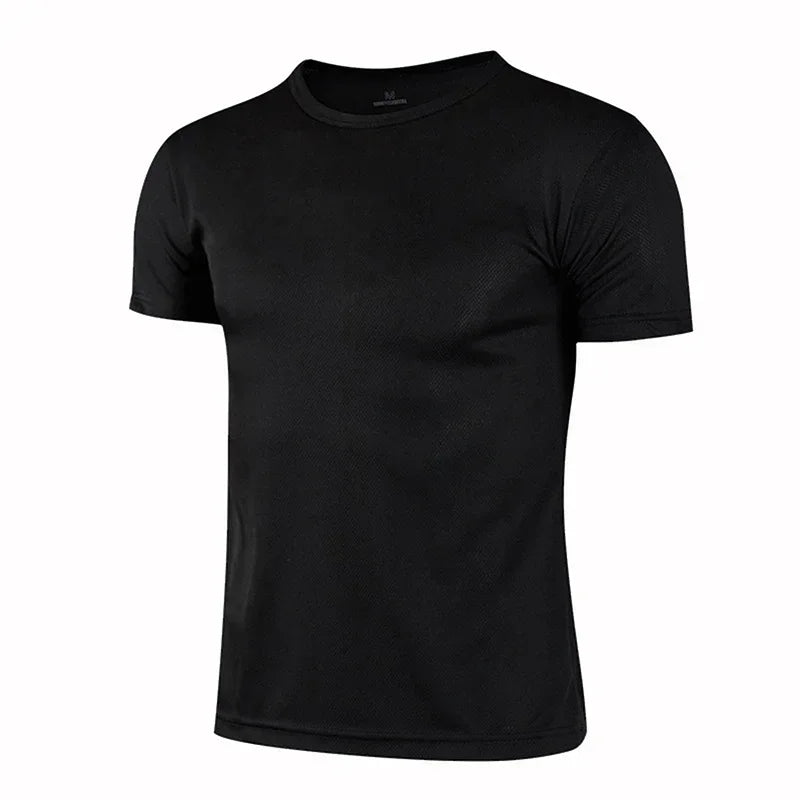 Breathable Quick-Dry Sports T-Shirt for Teenagers – Summer Gym & Running Fitness Shirt, Short Sleeve Trainer Top - Tasawoq