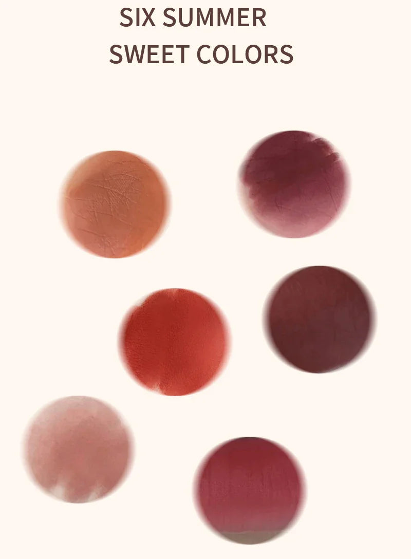 TX010Thin Tube Matte Lipstick, Waterproof and Sweatproof, Does Not Fade Or Remove Makeup, Can Be Used on Both Lips and Cheeks - Tasawoq