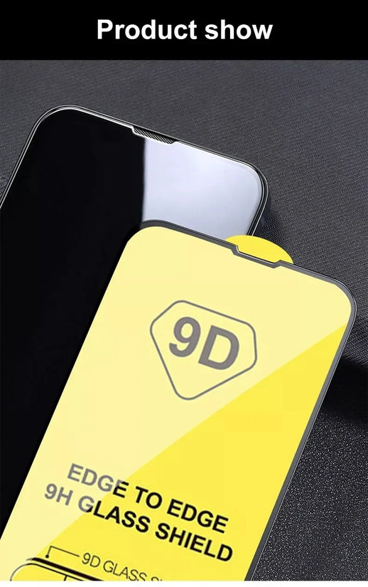 1-5PCS 9D Screen Protector Tempered Glass for IPhone 15 14 13 16 12 11 Pro Max Protective Glass for IPhone X XR XS Max 7 14 Plus - Tasawoq