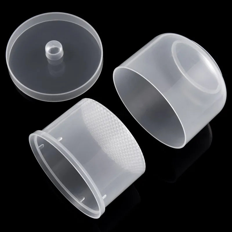 Nail Drill Bits Disinfection Box Double Layer Filtration Cleaning Box Manicure Storage Case Nail Brush Cleaning Container - Tasawoq