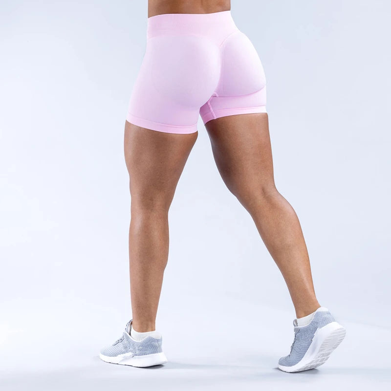 Gym Impact Running Shorts Scrunch Butt Shorts Women Biker Cycling Shorts Seamless Leggings Sexy Athletic Yoga Shorts - Tasawoq