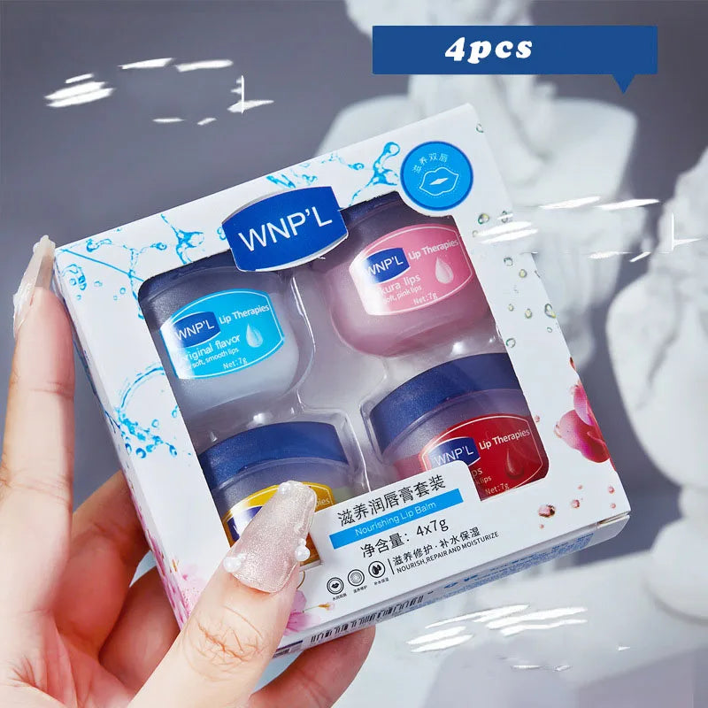 8/6/4/1PCs Lip Balm Moisturizing Lipstick Base Moisturizer Makeup Natural Plant Anti-Cracking Lip Care Petroleum Jelly Lip Balm - Tasawoq