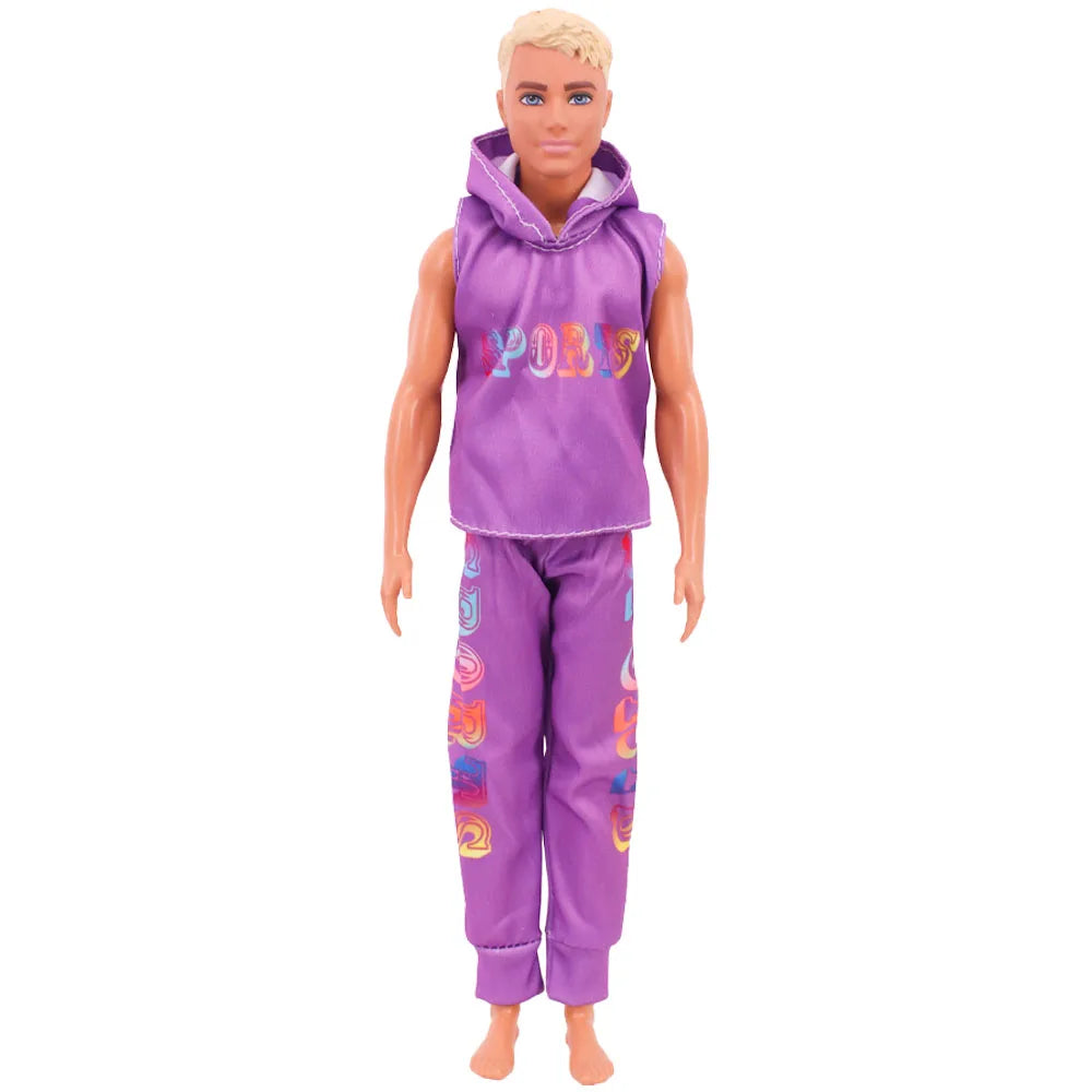 25 Style Ken 11.5inch Doll Clothes Sportswear Prince's Daily Clothing Overcoat for Babi 30 Cm Ken Boy Clothes,Birthday Present - Tasawoq