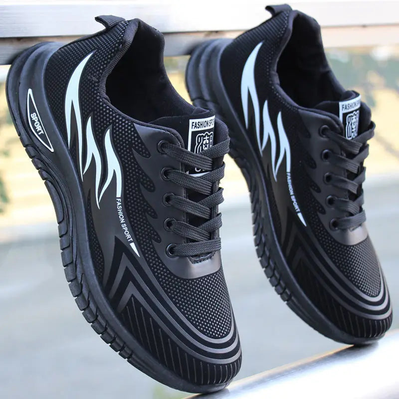 Men's Casual Sneakers New Breathable Sports Shoes Male Spring Fashion Antislip Wear-resisting Running Trainers Outdoor Men Shoes - Tasawoq