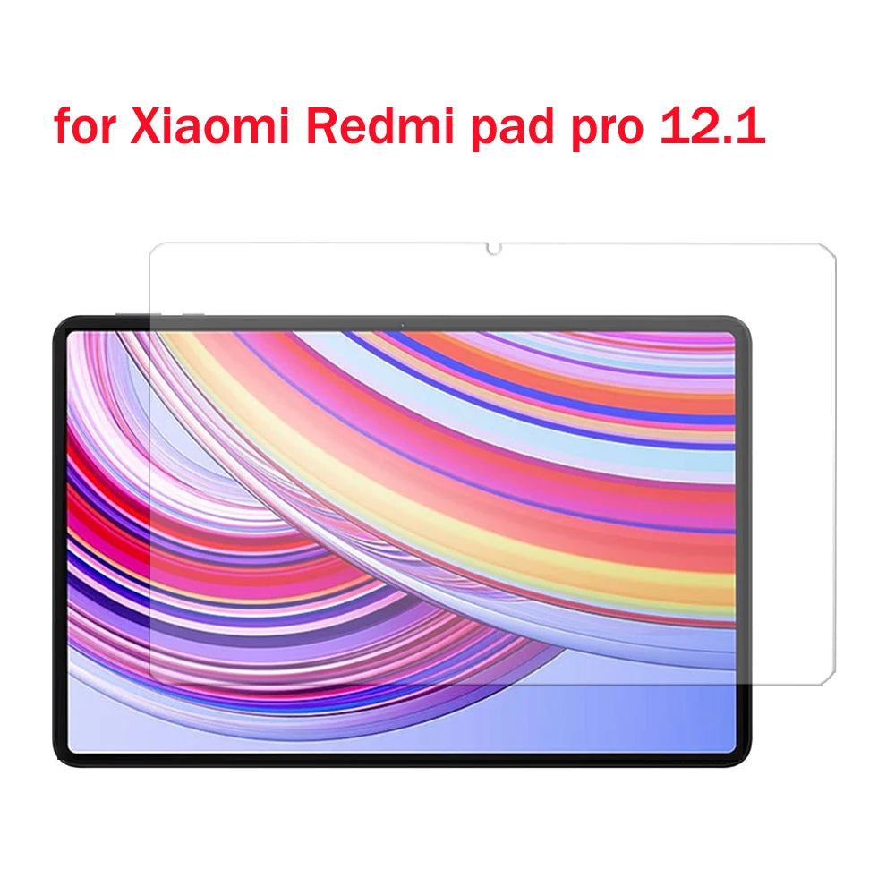 1PC Glass screen protector for Xiaomi Redmi Pad Pro 12.1'' anti-scratch tablet protective 9HD hardness film - Tasawoq