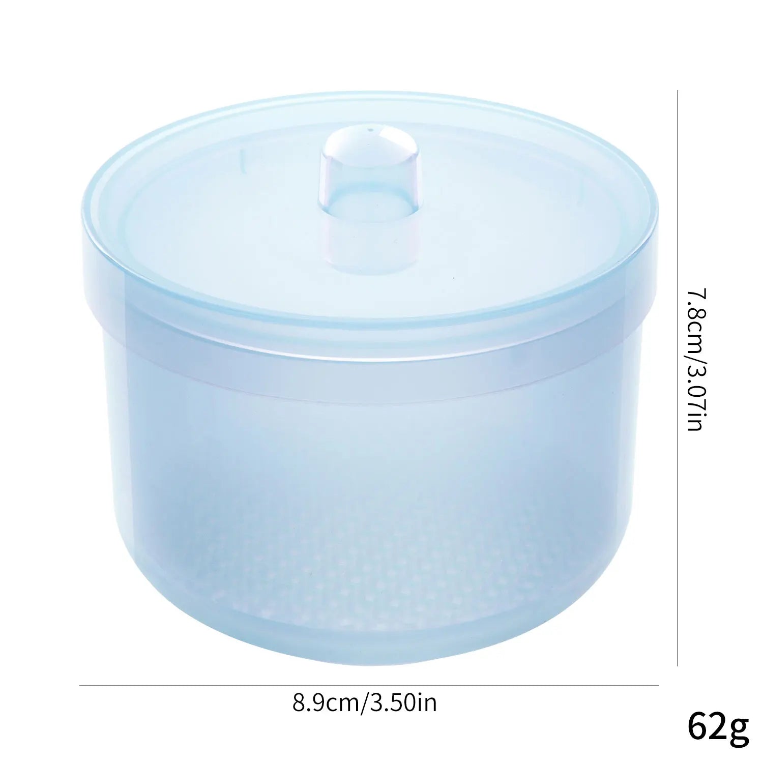 Nail Drill Bits Disinfection Box Double Layer Filtration Cleaning Box Manicure Storage Case Nail Brush Cleaning Container - Tasawoq