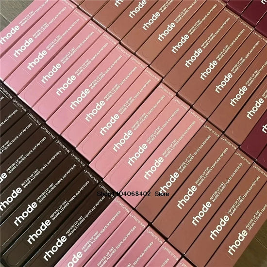 RHODE Makeup Cheek Blush Cream Blusher Stick Lip Gloss Phone Case For iPhone New Toast SALTY TAN Raspberry Espresso Lipstick INS - Tasawoq