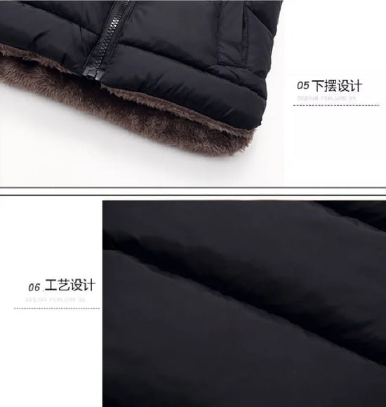 New Hooded Down Vest Coats Autumn Spring Baby Thick Warm Waistcoat Kids Outerwear Children Clothing Boys Girls Jackets Vest 2-6Y - Tasawoq