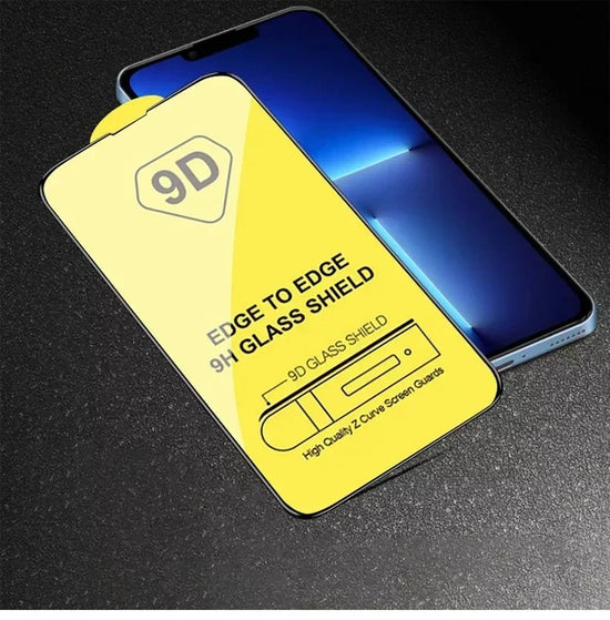 1-5PCS 9D Screen Protector Tempered Glass for IPhone 15 14 13 16 12 11 Pro Max Protective Glass for IPhone X XR XS Max 7 14 Plus - Tasawoq
