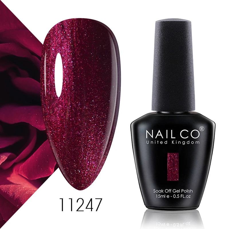 NAILCO 15ml Top Coat And Base Coat Art Design Gel Nail Polish UV Top Base Coat UV LED Soak Off Gel For Nail Decoration Varnish - Tasawoq