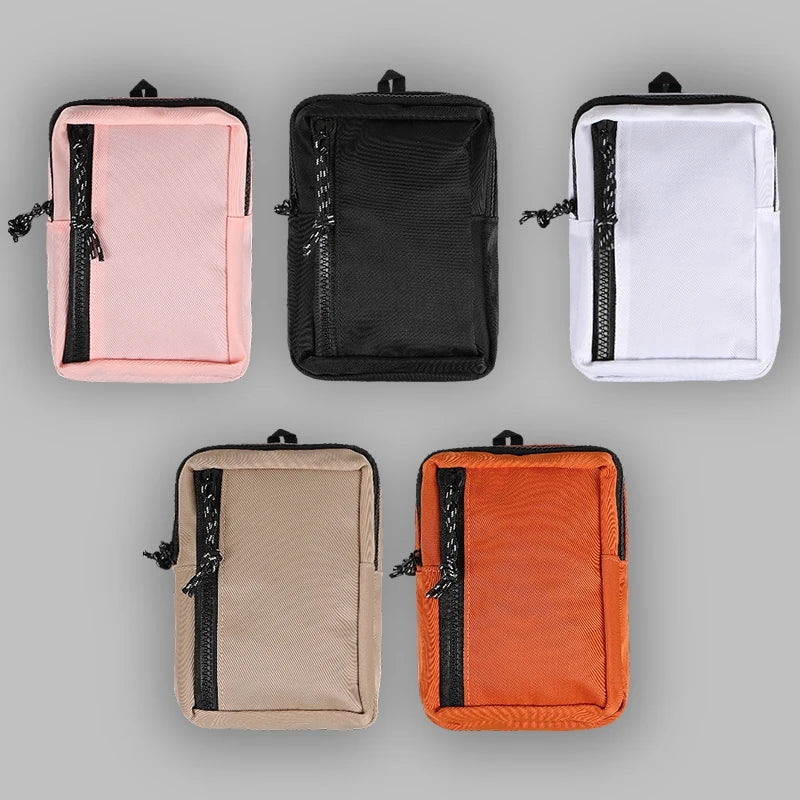 Casual single-shoulder crossbody mini chest bag for men and women, perfect for carrying a phone while running, jogging, or worki - Tasawoq