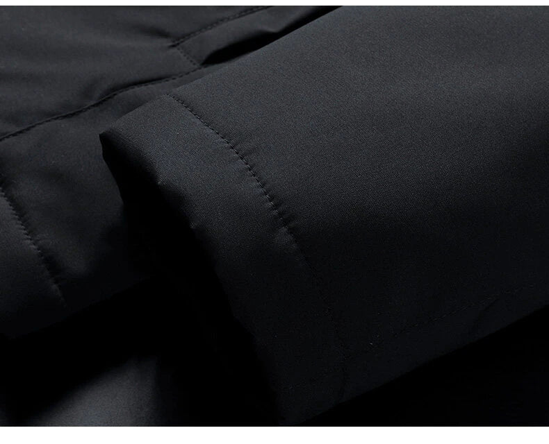 Men 2024 Winter Windproof Warm Thick Fleece Jacket Men Fashion Casual Coat Men Autumn Brand Outwear Outdoor Classic Jacket Men - Tasawoq