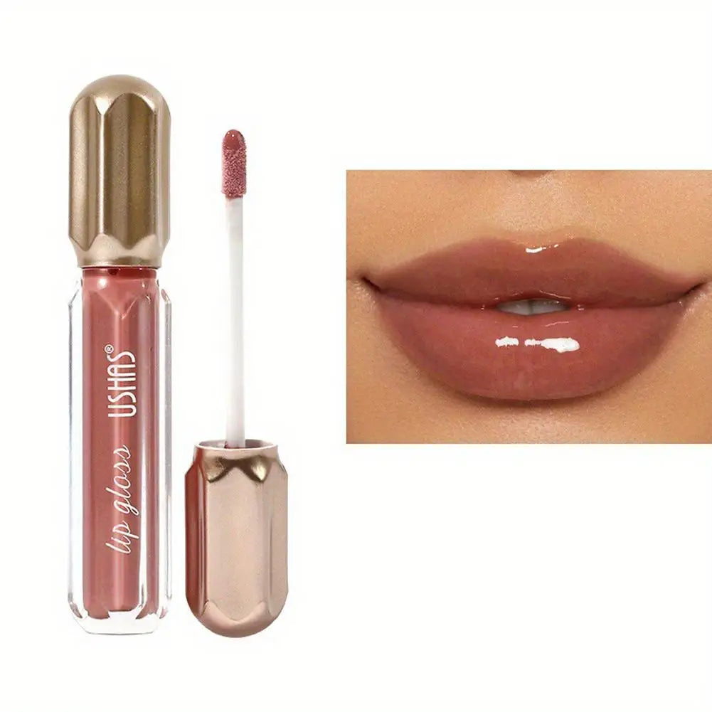 Mirror Pearl Lip Gloss Waterproof Long Lasting Moisturizing Lipstick Shine Glitter Lip Gloss Women Makeup Cosmetic - Tasawoq