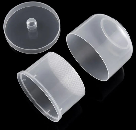 Nail Drill Bits Disinfection Box Double Layer Filtration Cleaning Box Manicure Storage Case Nail Brush Cleaning Container - Tasawoq