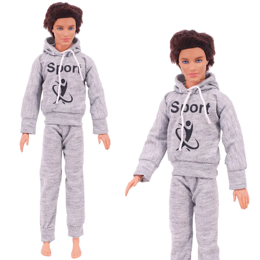25 Style Ken 11.5inch Doll Clothes Sportswear Prince's Daily Clothing Overcoat for Babi 30 Cm Ken Boy Clothes,Birthday Present - Tasawoq