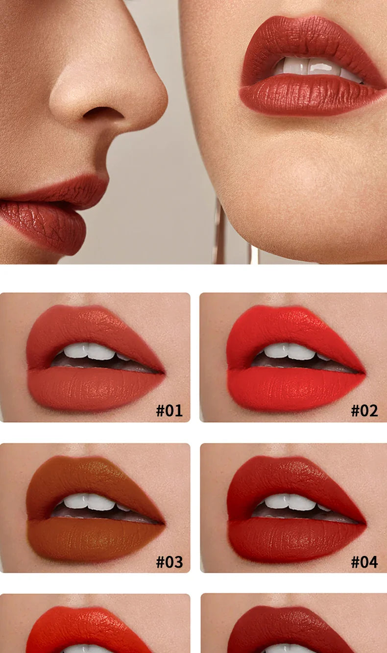 Lip Gloss Durable Moisturizing Waterproof Non-fading Non-stick Cup Color Durable Velvet Matte Lip Gloss Cosmetics For Women - Tasawoq