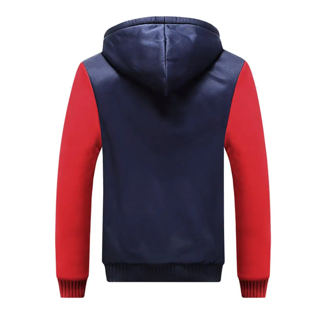 Men's Jacket Camouflage Thicken Winter Jackets for Men Fleece Long Sleeve Coat Man Casual Hoodies Streetwear Men's Coats - Tasawoq