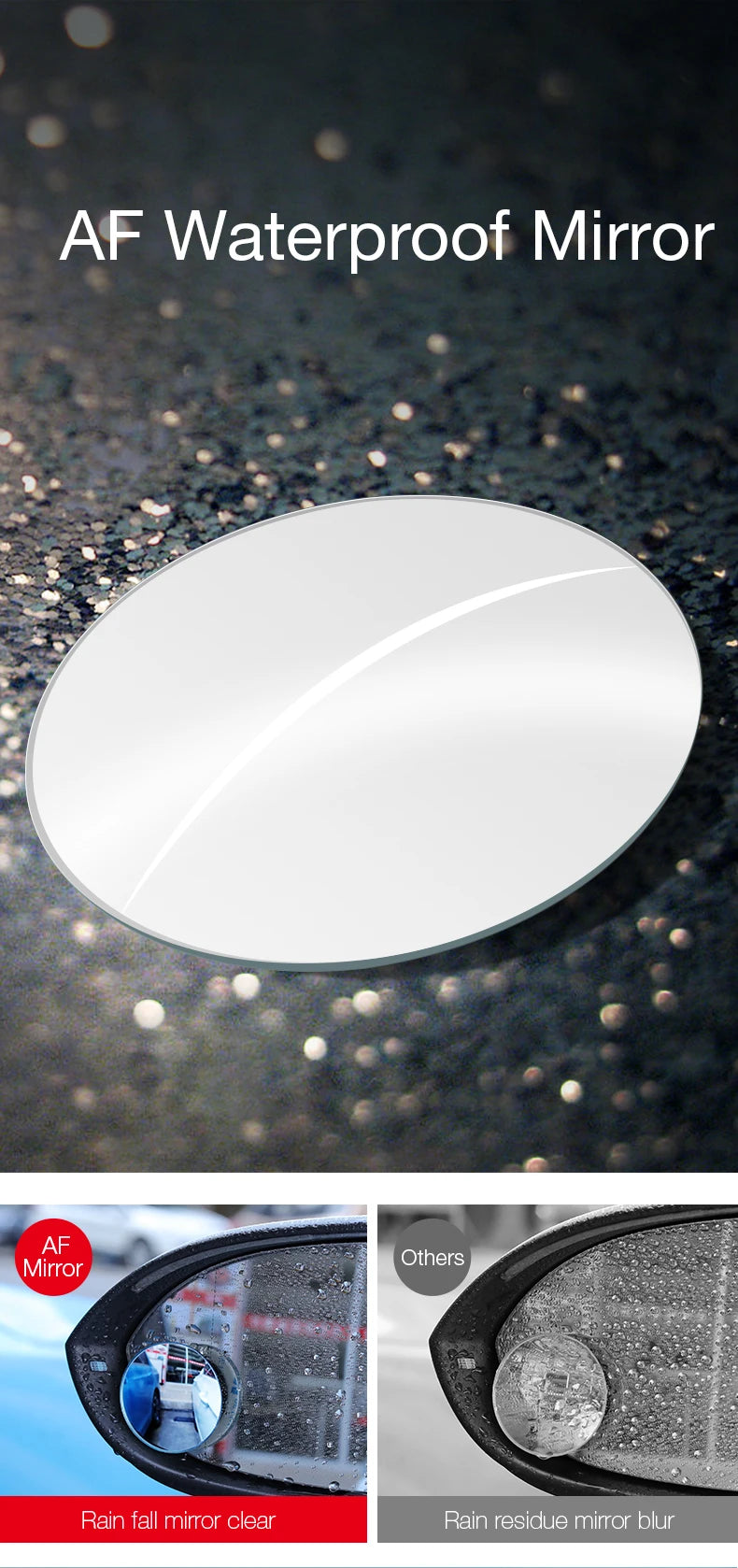 2pcs Blind Spot Mirror Car Rearview Mirror HD Adjustable-Degree Convex Glass Universal Car Assecories Broaden Horizons