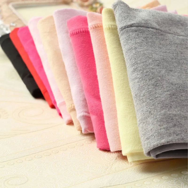 4Pcs/Lot High Waist Underwear Cotton Panties Women Body Slim Abdominal Underwear Plus Size Girls Briefs Female Lingerie Shaper - Tasawoq
