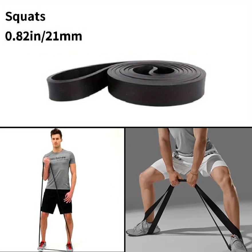 Resistance Bands Exercise Elastic Workout Ruber Loop Strength Rubber Band Gym Fitness Equipment Training Expander Unisex - Tasawoq