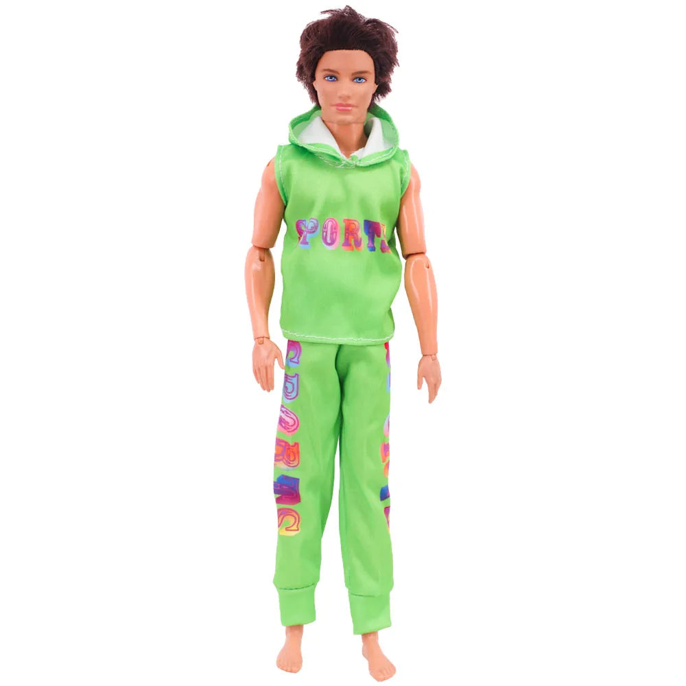 25 Style Ken 11.5inch Doll Clothes Sportswear Prince's Daily Clothing Overcoat for Babi 30 Cm Ken Boy Clothes,Birthday Present - Tasawoq