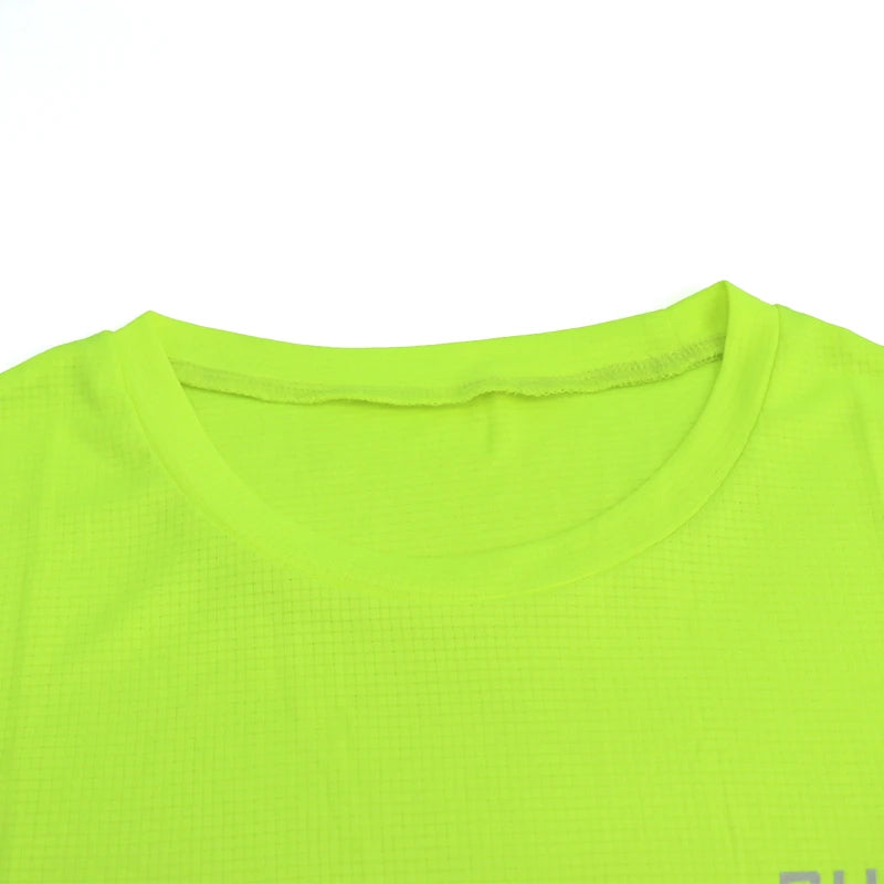 Summer Sport Gym t Shirt Men Quick Dry Running Bodybuilding Shirts Men Short Sleeve Fitness Tops Oversized Brazil t-Shirt Jersey - Tasawoq