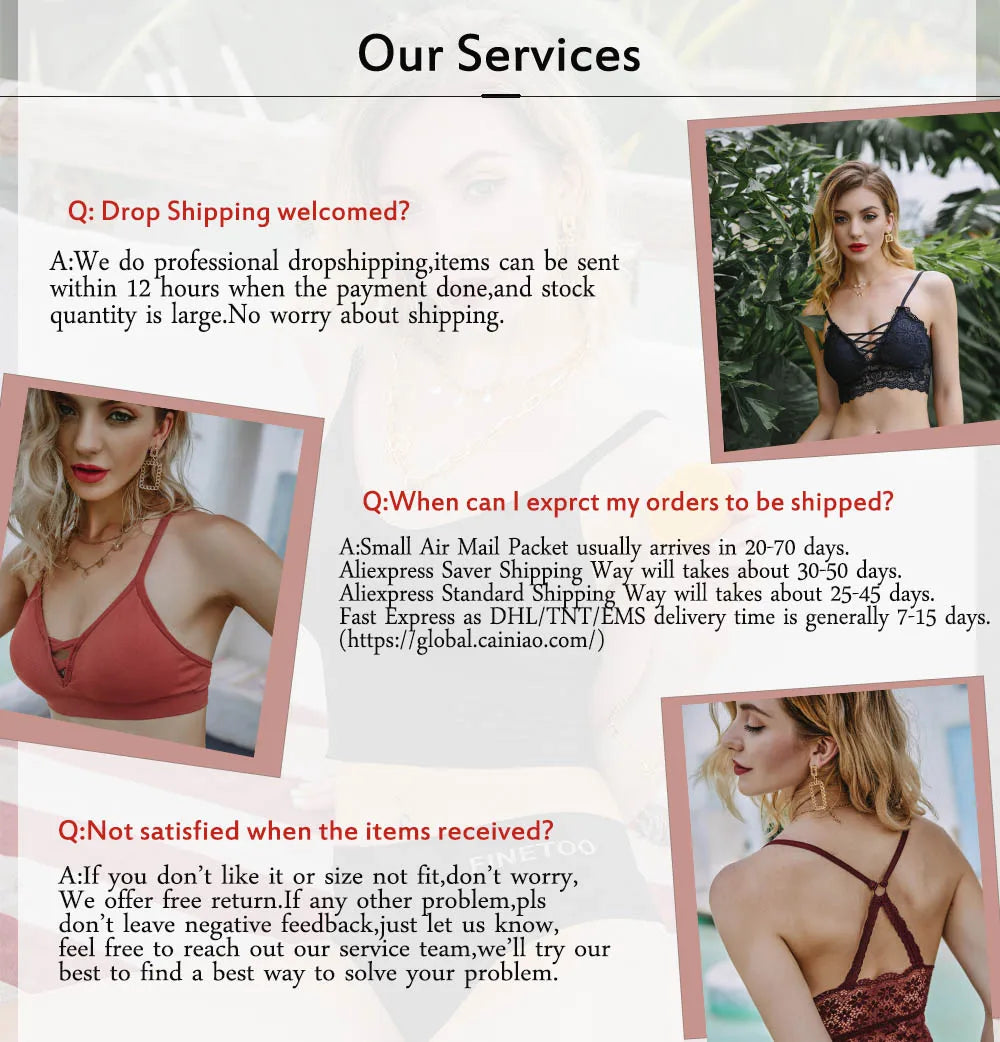 FINETOO Front Closure Sexy Push Up Bra Women Invisible Bras Underwear Lingerie For Female Brassiere Strapless Seamless Bralette - Tasawoq
